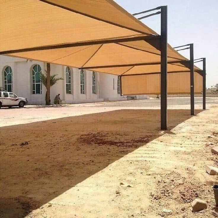 مشاريع-مظلات-مواقف-سيارات-خارجية-مظلات-وسواتر-الديار-الاصيلة