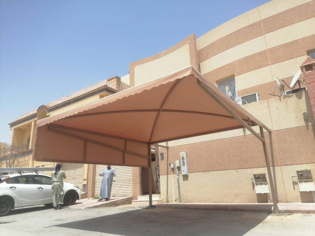 مظلات-سيارات-خارجية-مظلات-وسواتر-الديار-الاصيلة