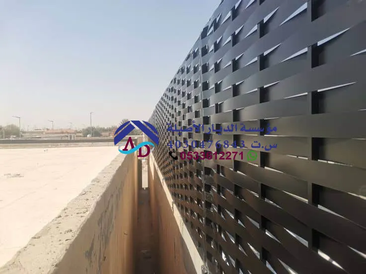 استخدام سواتر حديد مجدول