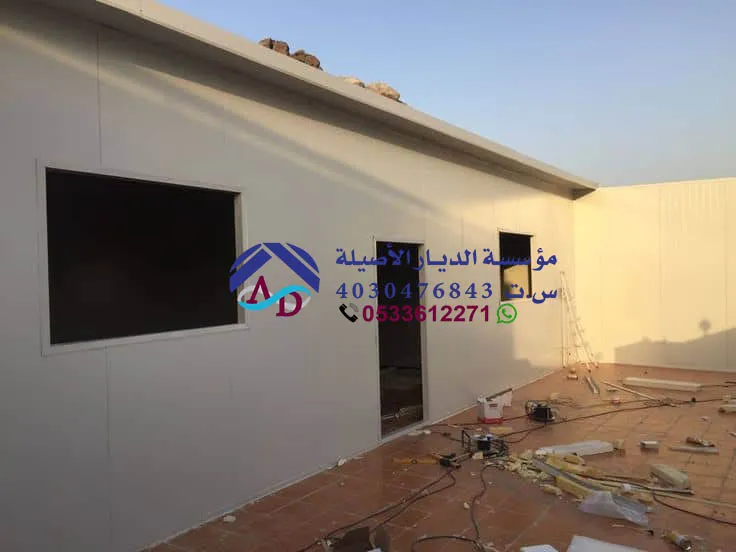 بناء ملاحق ساندوتش بانل