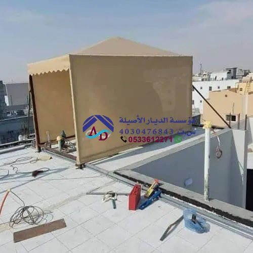تركيب مظلات خزانات مياه