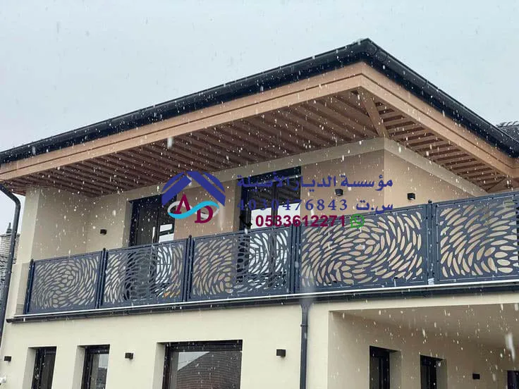مزايا سواتر حديد قص ليزر للبلكونات